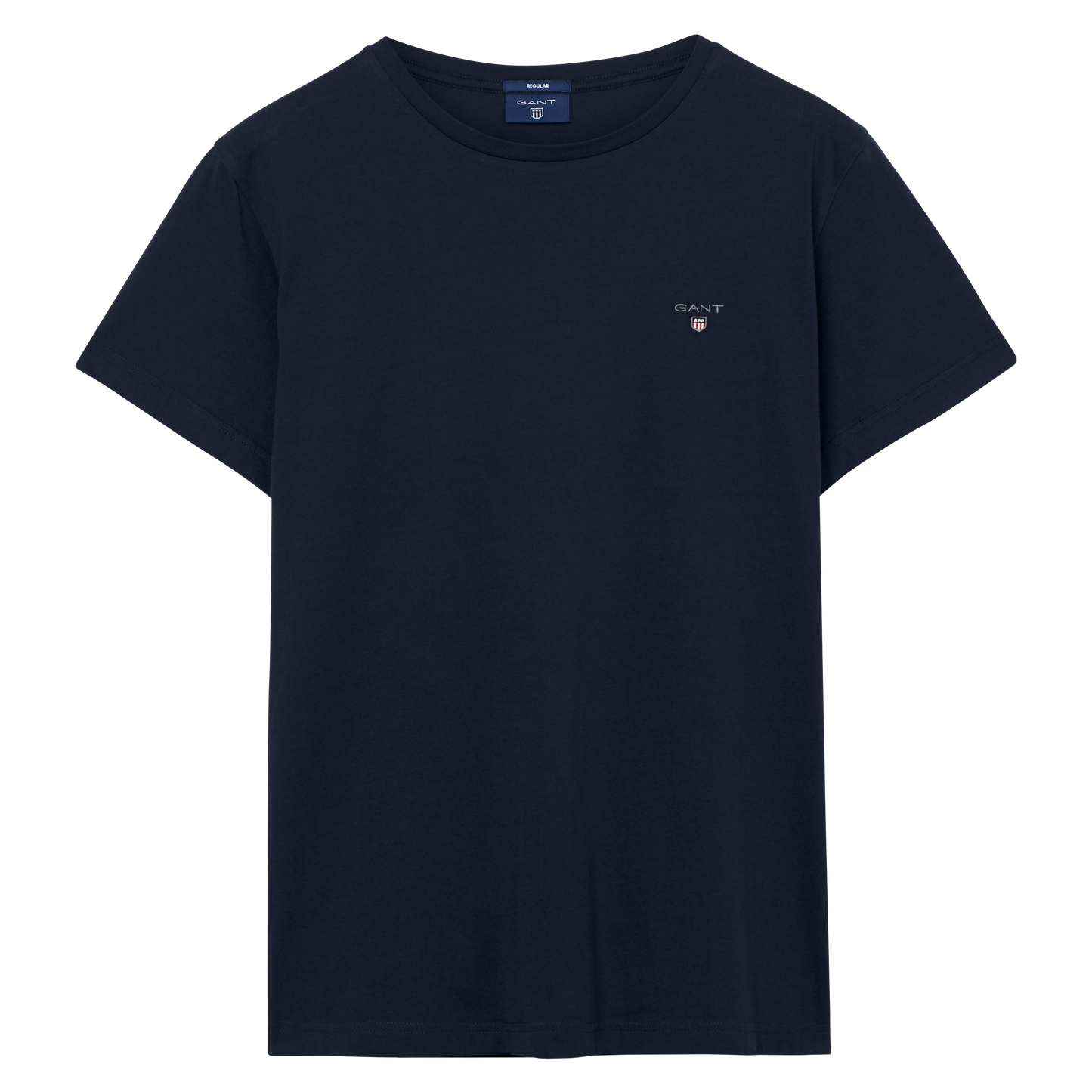 Gant Jersey in regular Classic fit.   The Original Short Sleeve T-Shirt     , chosen in a Evening Blue colour