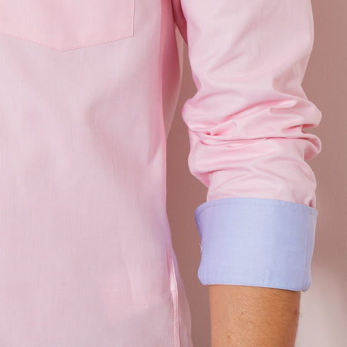 Eden Park Shirts - Pink cotton shirt - classic Oxford Shirt