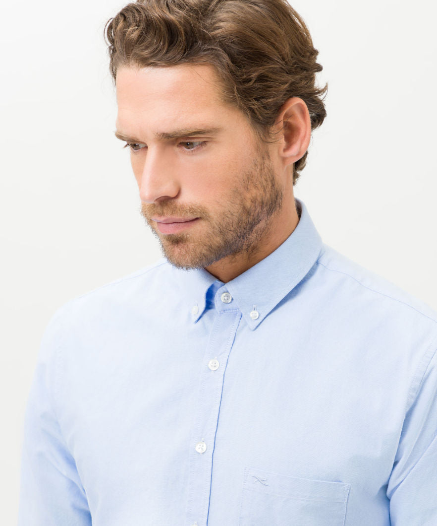 Brax, The Daniel U Button-down collar, lg.-sleeved, so