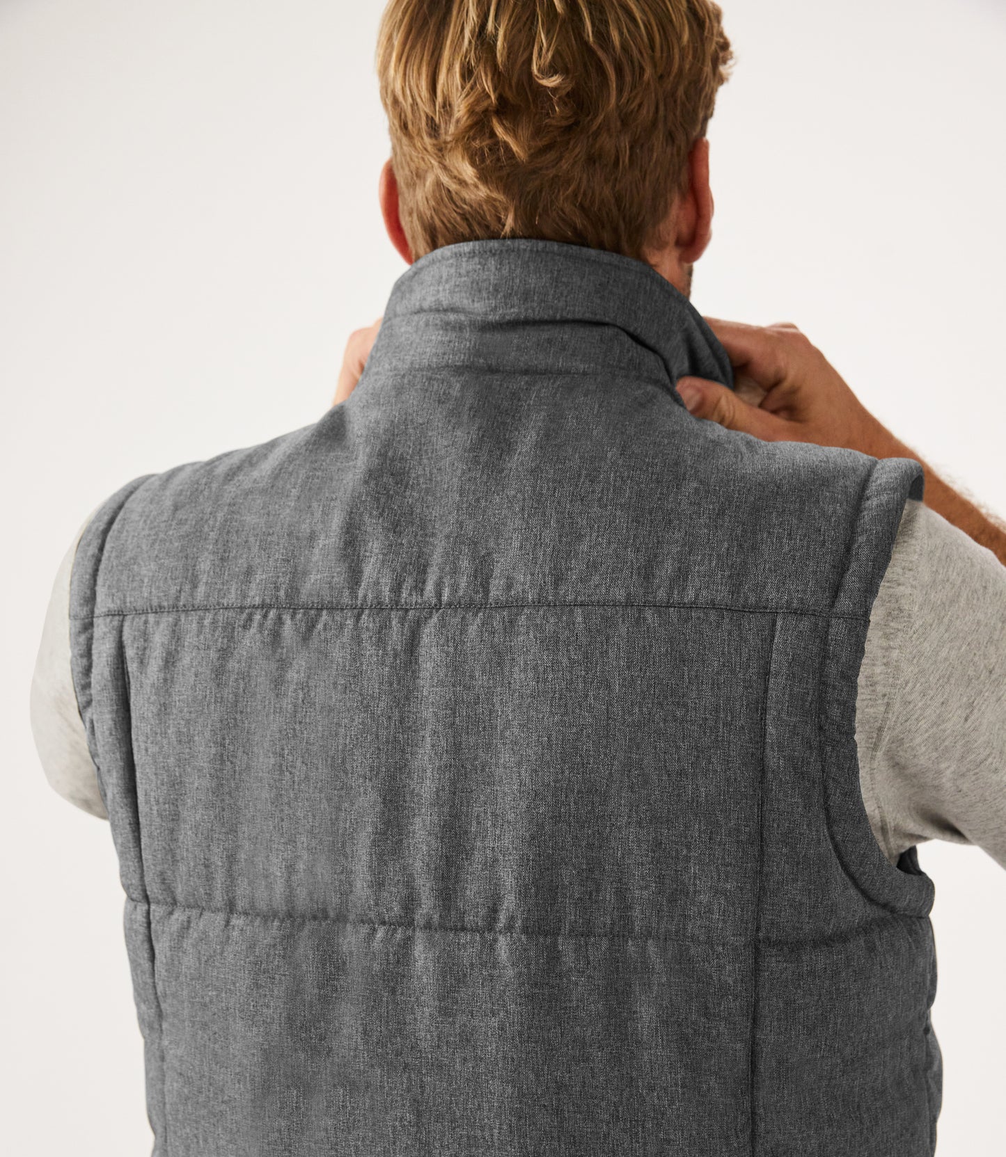 R.M. Williams, the Paterson Creek Vest in Charcoal