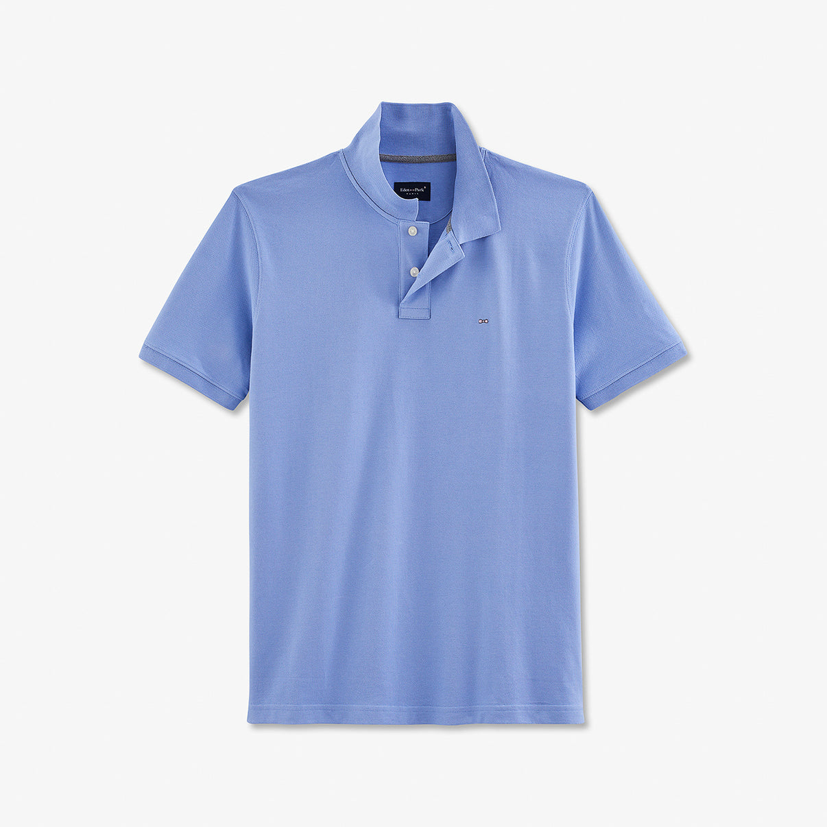Eden Park Polo Shirt In Regular Fit.  Light Blue  - The Short Sleeve Classic Polo.